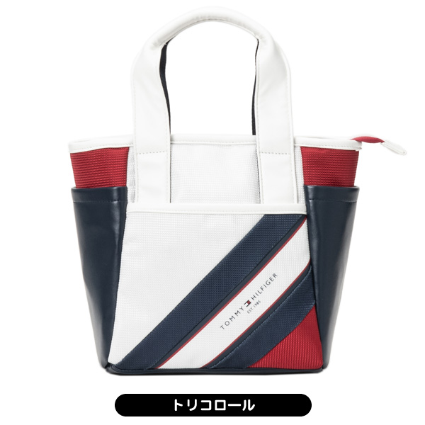トミーヒルフィガー カートバッグ ネイビー/ホワイト/レッド TOMMY HILFIGER GOLF（トミー ヒルフィガー ゴルフ） トミー
