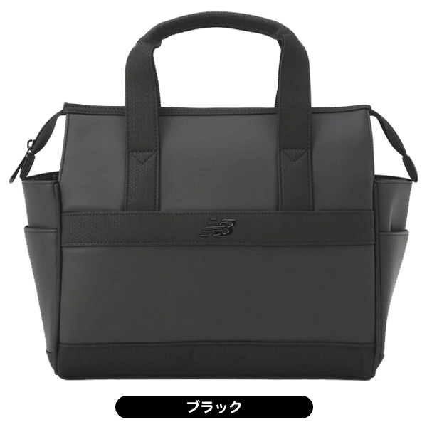 ニューバランス ラウンドトートバッグ 012-6981001 メンズ レディース マット合皮 エンボスロゴ×NB高周波 カートバッグ 2026年モデルの画像