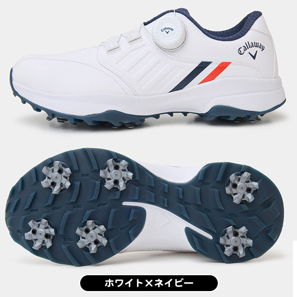 【新品・未使用】キャロウェイ ゴルフシューズ Callaway（キャロウェイ） ゴルフシューズ ソフトスパイク シェブ