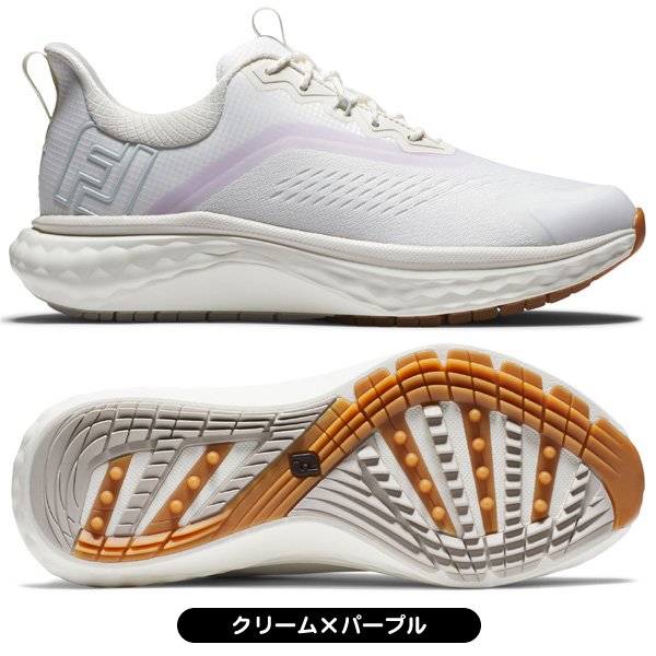 レディース フットジョイ 2025 クオンタム LACED スパイクレス ゴルフシューズ 女性用の画像