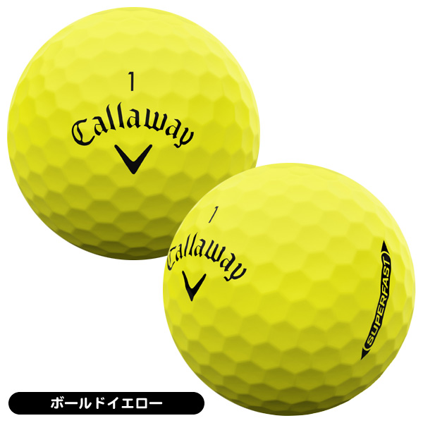 Callaway（キャロウェイ） 2025 スーパーファスト ゴルフボール ［15球