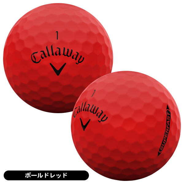 キャロウェイゴルフ ERC ゴルフボール 2ダース レッド Callaway 2ダースセット キャロウェイ ゴルフ E・R・C ボール
