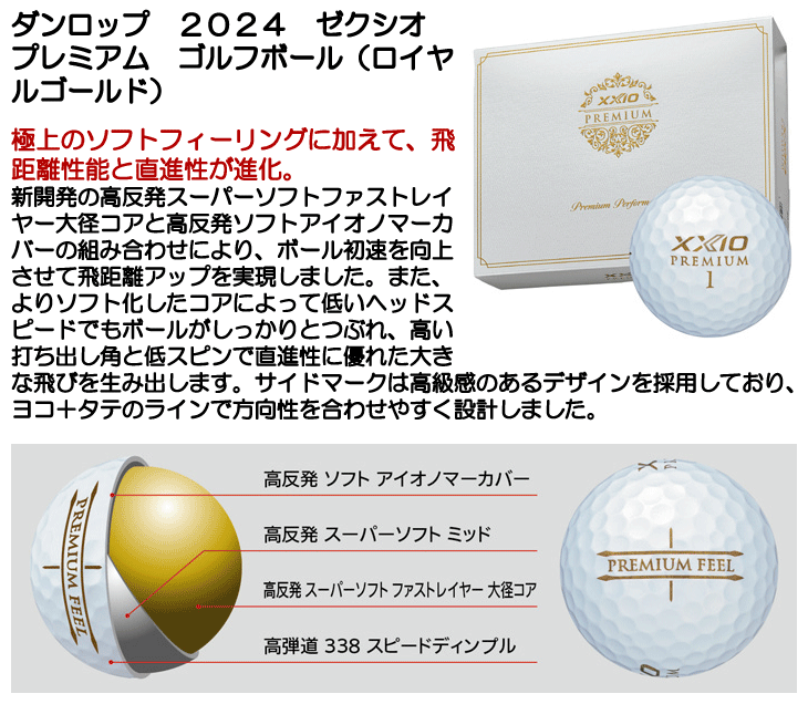 XXIO ダンロップ 2024 ゼクシオ プレミアム9 PREMIUM9 ゴルフ