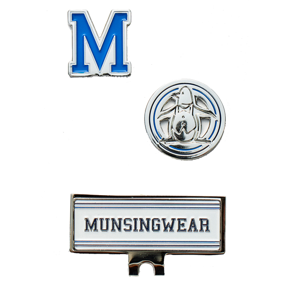 【あっとsuna様】マンシングウェア ゴルフ マーカー マグネットセット Munsingwear ラインストーンマーカー -デサントストア-DESCENTE