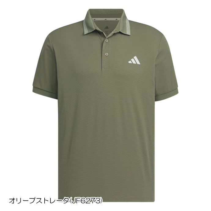 新品 adidas ゴルフウェア L カーキ 半袖 adidas ADIDAS GOLF アディダスゴルフ HR7910 半袖ポロシャツ 花