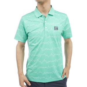 ゴルフ アドミラル キャッスルボーダープリント ポロシャツ ADMA307