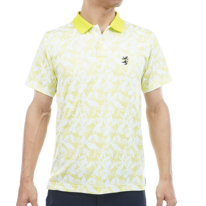Admiral Golf - ゴルフ御召しもの メンズ アドミラル リーフジャガードポロシャツ 春 夏 26SS