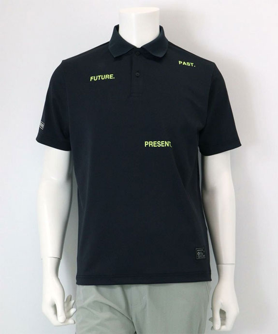 アルチビオ archivio　UVケア 半袖 ポロシャツ archivio（アルチビオ） ゴルフ メンズ UV冷感ワードプリント