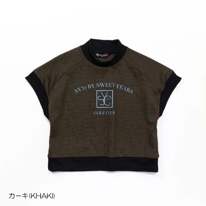 ゴルフ レディース/女性用 ＳＹ３２ ＳＹＧ ＪＱ ＩＮＴＥＲＬＯＣＫ Ｓ/Ｓ ＰＵＬＬＯＶＥＲ S...