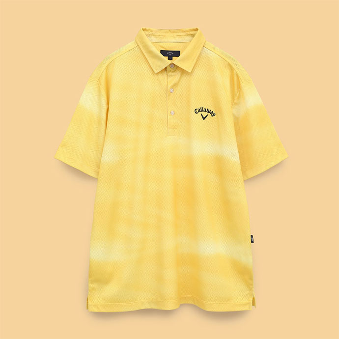 Callaway ゴルフシャツ（色：イエロー系）｜メンズウエア