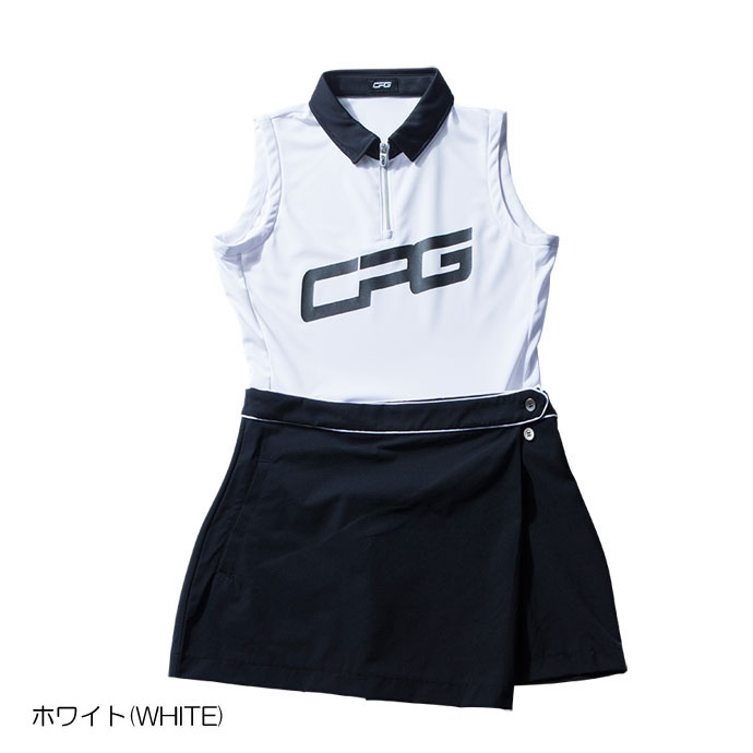 CPG GOLF ゴルフ レディース/女性用 CPG バイカラーワンピース