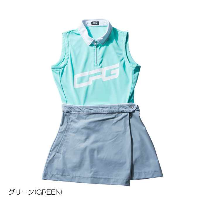 CPG GOLF ゴルフ レディース/女性用 CPG バイカラーワンピース