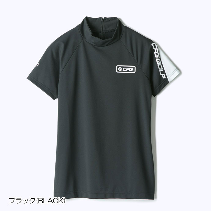 ゴルフ レディース/女性用 ＣＰＧ ワンラインモックネックシャツ 110923116