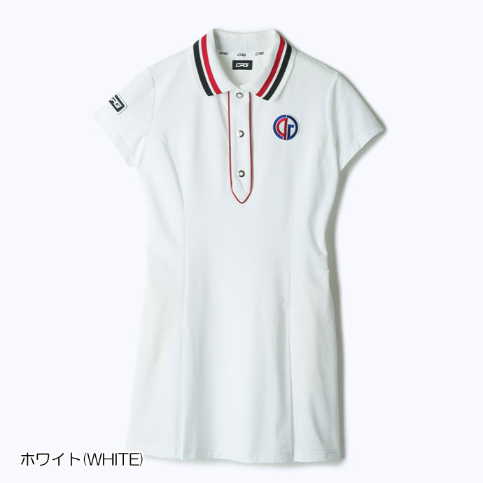 CPG GOLF ゴルフ レディース/女性用 CPG リブポロワンピース