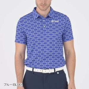 ゴルフ スリクソン 松山英樹プロレプリカモデル UJパターンプリントシャツ RGMXJA18