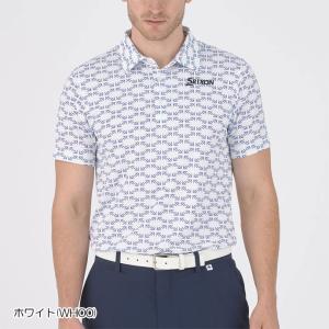 ゴルフ スリクソン 松山英樹プロレプリカモデル UJパターンプリントシャツ RGMXJA18