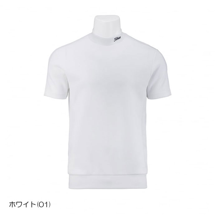 ゴルフ タイトリスト メタリックカノコ モックシャツ TLPMS110J｜leftygolf｜04