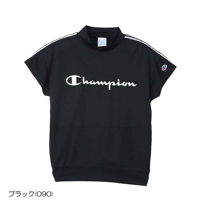 ゴルフ レディース/女性用 チャンピオン ＳＨＯＲＴ ＳＬＥＥＶＥ ＭＯＣＫ ＮＥＣＫ ＳＨＩＲＴ ...