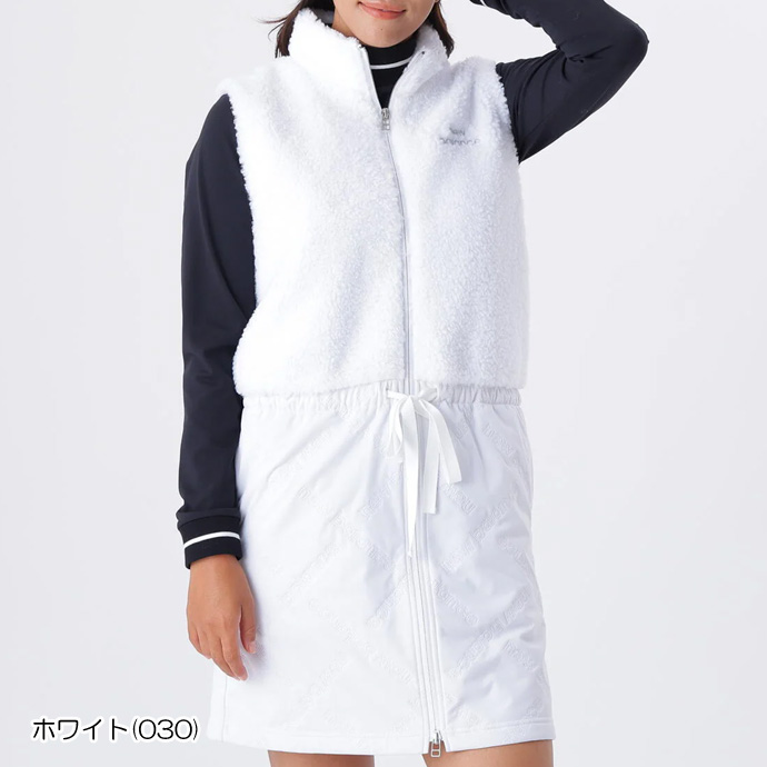 ゴルフ レディース ニューバランス HYBRID FULL ZIP ONE-PIECE 5224501 秋 冬 ゴルフウェア_2