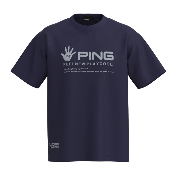 PING ゴルフ Tシャツ Lサイズ ネイビー PING ゴルフシャツ（色：ネイビー系）｜メンズウエア｜ゴルフ