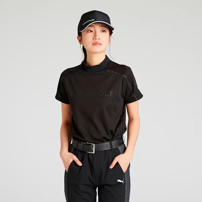 PUMA（プーマ） ゴルフ レディース SBフロントグラフィック モック