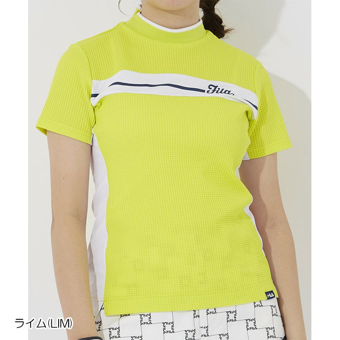 ゴルフ レディース/女性用 フィラ モックネックシャツ 7546002｜leftygolf｜02