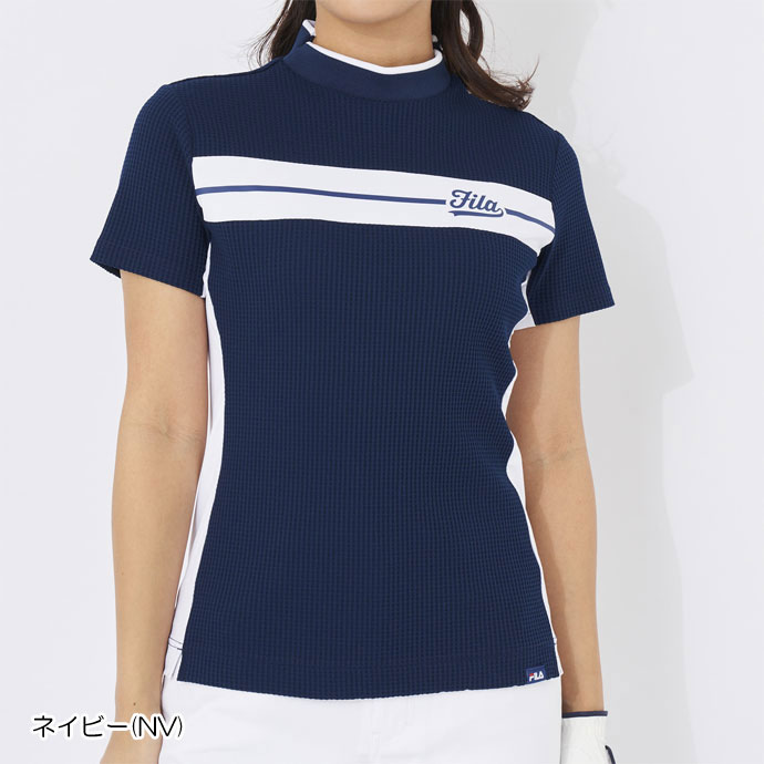 ゴルフ レディース/女性用 フィラ モックネックシャツ 7546002｜leftygolf｜03
