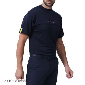 ゴルフ フットジョイ エックスブロック半袖モックネックシャツ FJS24S04