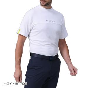 ゴルフ フットジョイ エックスブロック半袖モックネックシャツ FJS24S04