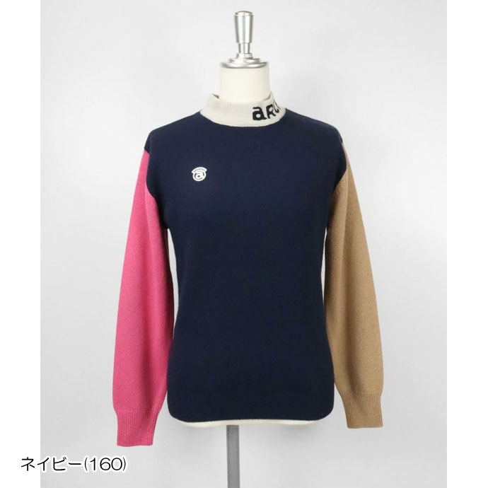 ゴルフ レディース/女性用 アルチビオ ハイネックプルオーバー A418202 ゴルフウェア_4