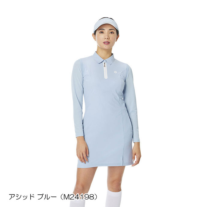 ゴルフウエア レディース テーラーメイド L/Sドレス 春 夏 26SS_1
