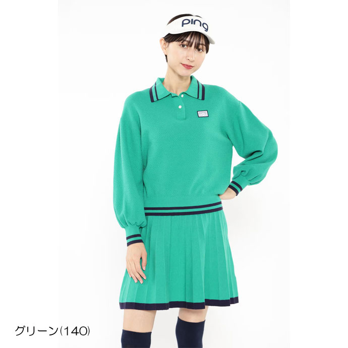 PING（ピン） ゴルフ レディース/女性用 セットアップニット