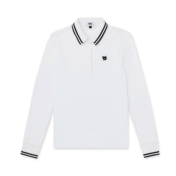 WAAC ゴルフ レディース ワック 長袖ポロシャツ 072254070 秋 冬 25FW