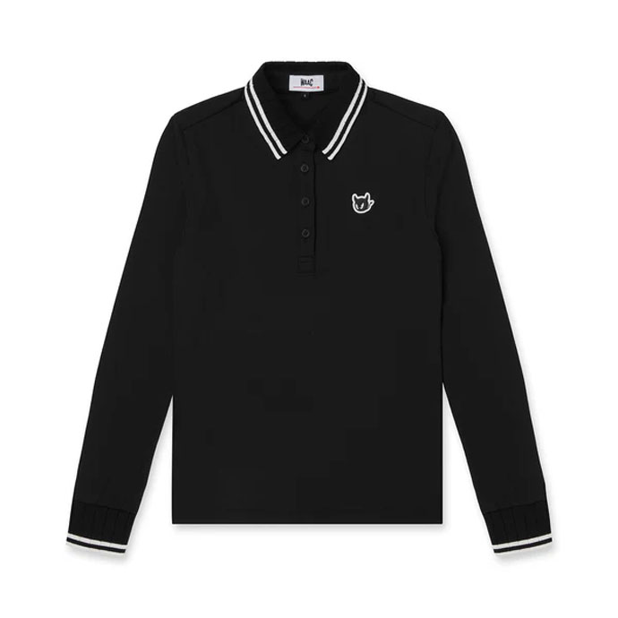 WAAC ゴルフ レディース ワック 長袖ポロシャツ 072254070 秋 冬 25FW