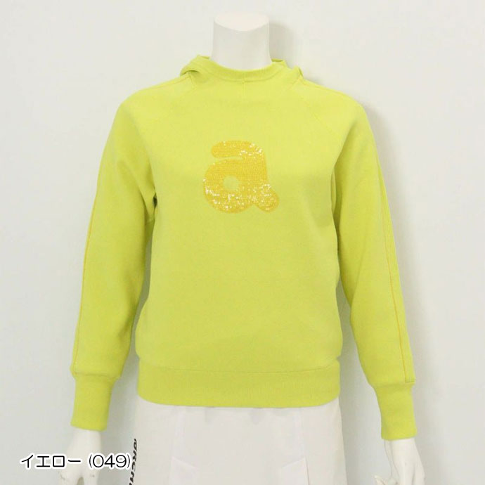 ゴルフ レディース アルチビオ スパンコール刺繍保温ニット A518102 秋 冬 ゴルフウェアの画像
