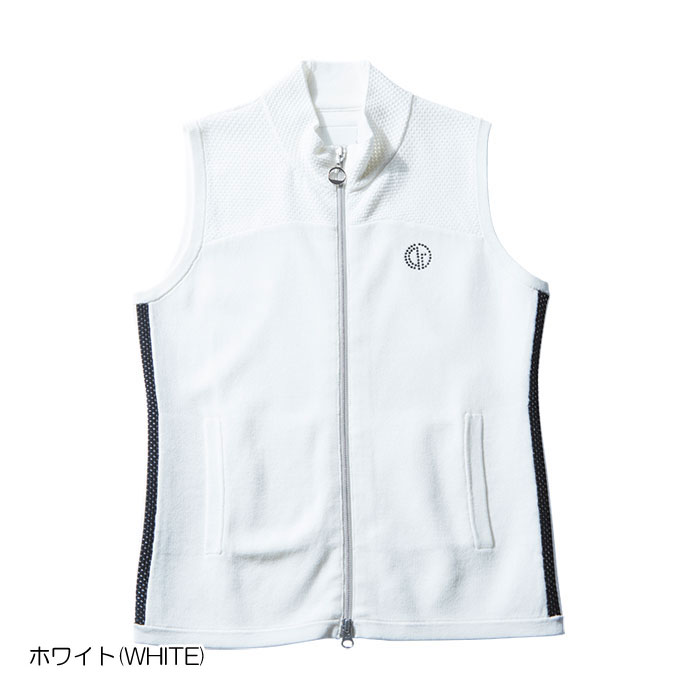 CPG GOLF ゴルフ レディース/女性用 CPG サイドラインフルジップ 
