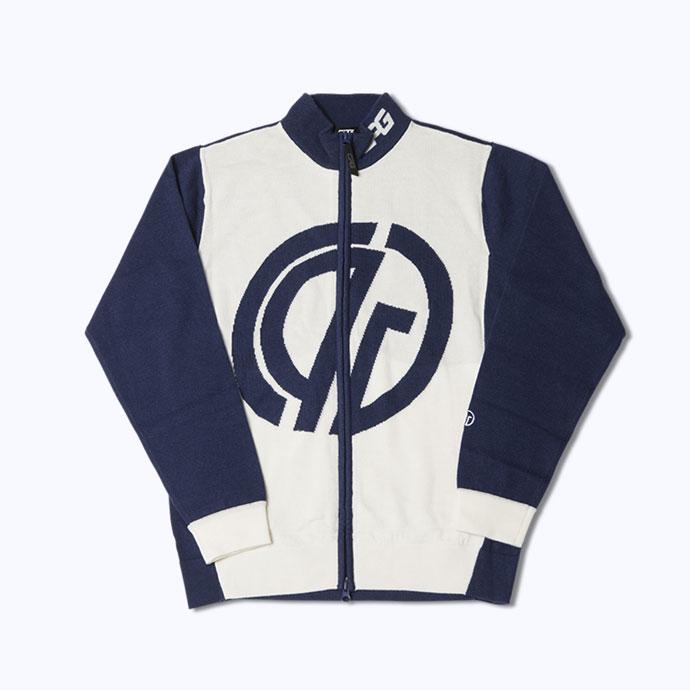 ゴルフ CPG フルジップアップロゴモチーフニットブルゾン CPGM202111(10010円)