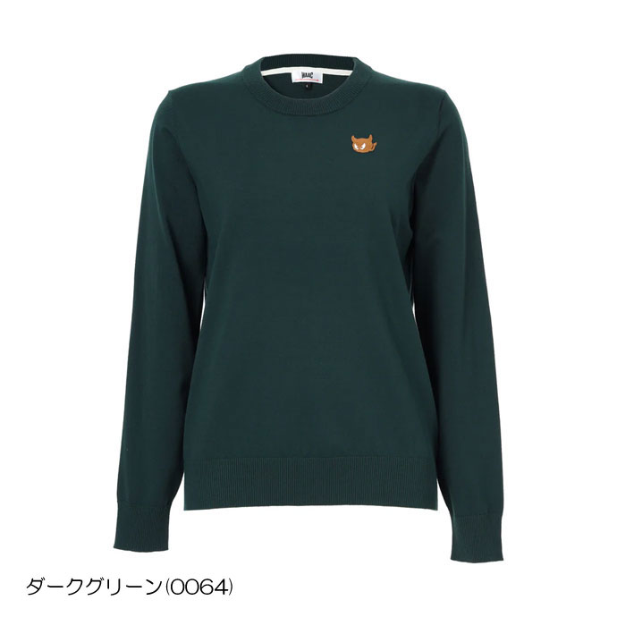 WAAC ゴルフ レディース/女性用 ワック ESSENTIALニット長袖ニットプル