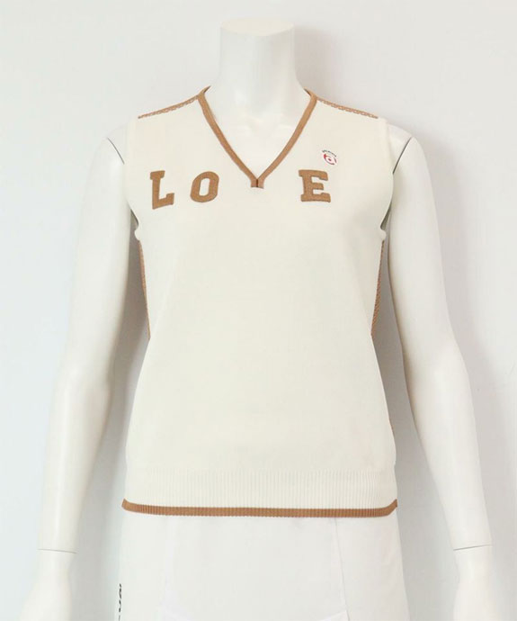 archivio（アルチビオ） ゴルフ レディース LOVEバックメッシュベスト