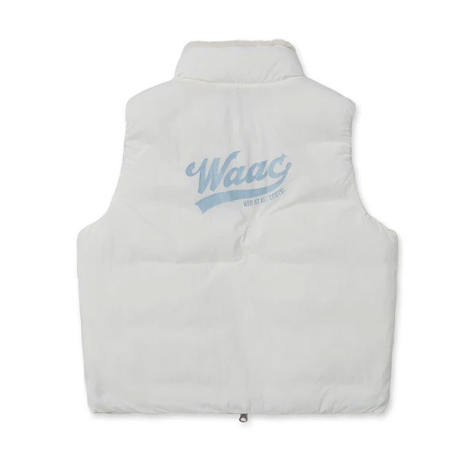 WAAC ゴルフ レディース ワック 中綿アウターベスト 072254290 秋 冬