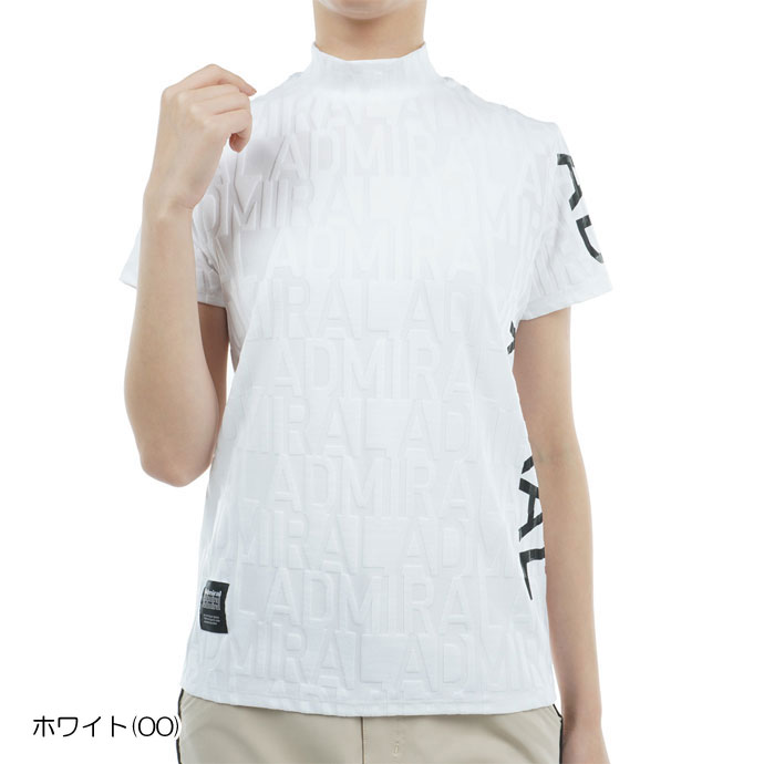 ゴルフ レディース/女性用 アドミラル リンクスジャカードモックシャツ ADLA413
