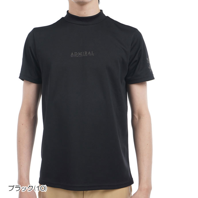 アドミラルゴルフ　メンズ　ポロシャツ　モックネック Admiral Golf ゴルフ メンズ アドミラル フラッグ モックネック