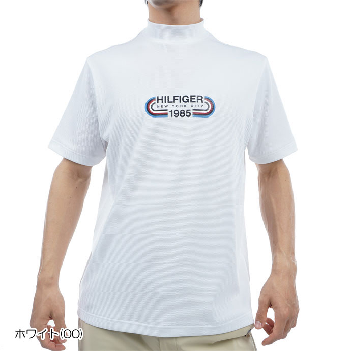 ゴルフ トミーヒルフィガー トラックグラフィック半袖モックネックシャツ THMA416 | TOMMY HILFIGER GOLF | 01