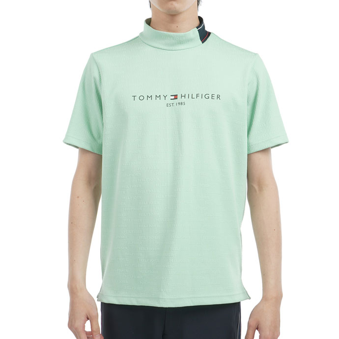 FLOG GOLF CLUB セガサミーカップ　半袖モックシャツ　サイズL トリコグラフィックショートスリーブモックネックシャツ