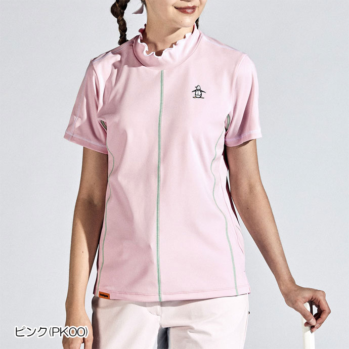 ゴルフ レディース/女性用 マンシング スムースメロウハイネックシャツ MEWXJA01｜leftygolf｜02
