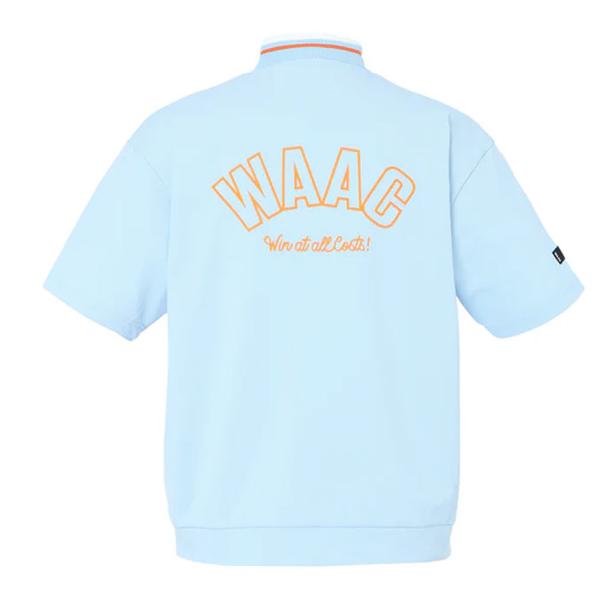 WAAC ゴルフウエア メンズ ワック 半袖モックネック 春 夏 26SS
