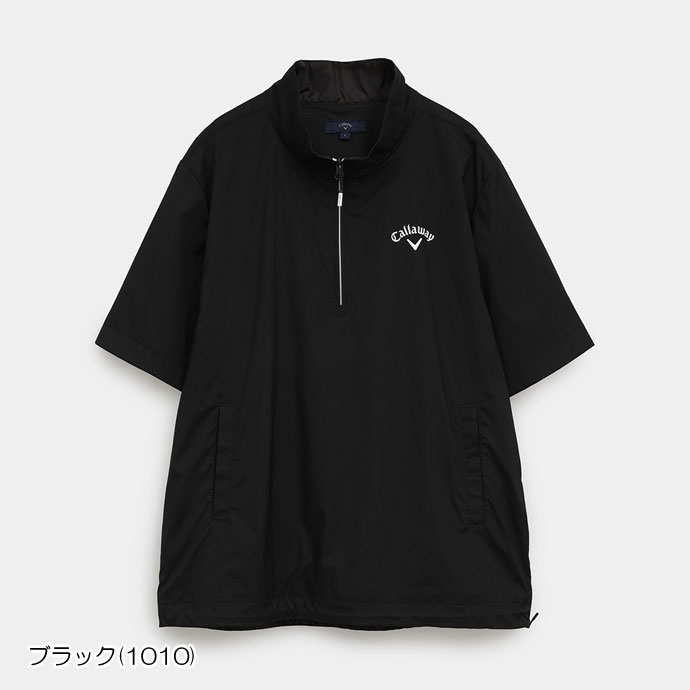 Callaway（キャロウェイ） ゴルフ メンズ 半袖ハーフジップブルゾン