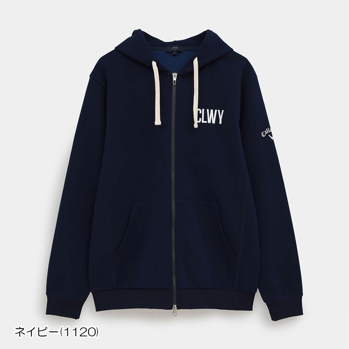 Callaway/キャロウェイ フードジャケット【ネイビー/LL】新品！ 10%OFF価格／Callaway キャロウェイ 2WAYダウンジャケット ネイビー×白