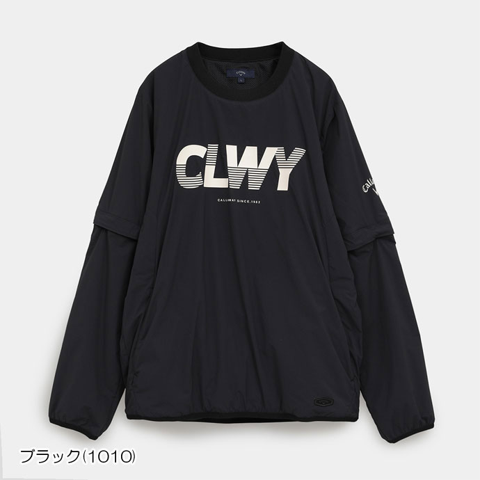Callaway ゴルフ メンズジャケット（ジップ、ボタン：プルオーバー