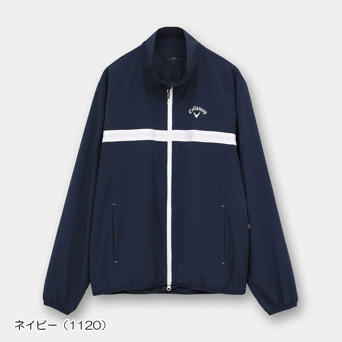 Callaway ゴルフ メンズジャケット（ジップ、ボタン：ジップアップ